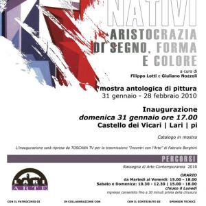 ARISTOCRAZIA DI SEGNO, FORMA E COLORE