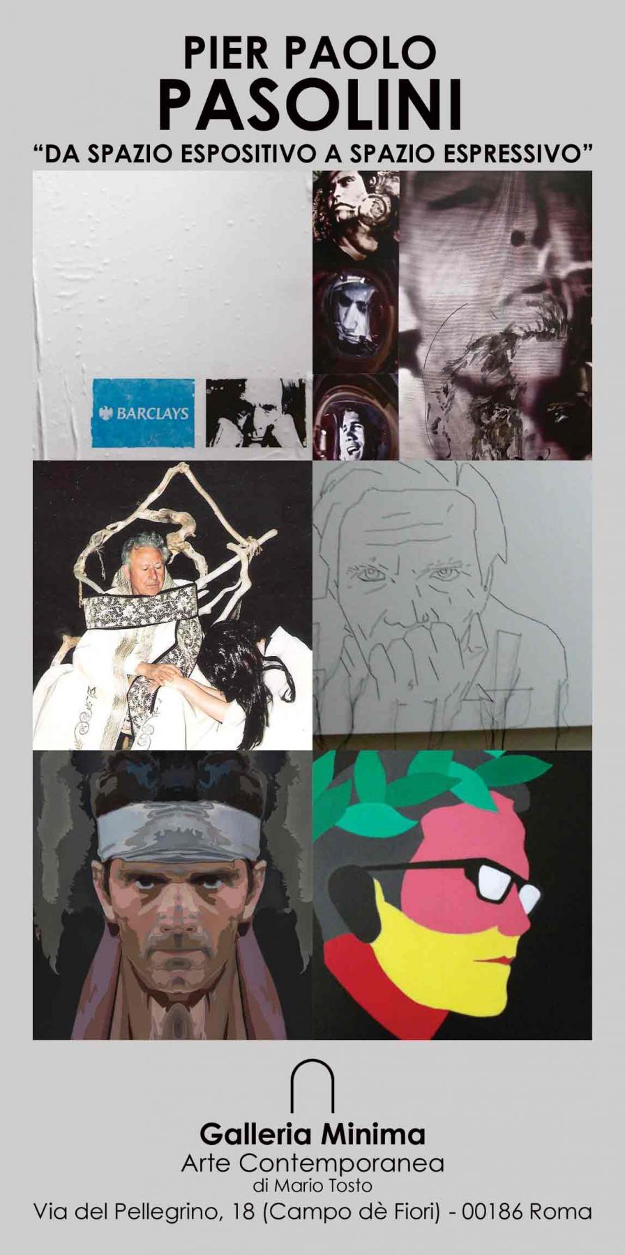 Pier Paolo Pasolini - da spazio espositivo a spazio espressivo Pier Paolo Pasolini - da spazio espositivo a spazio espressivo