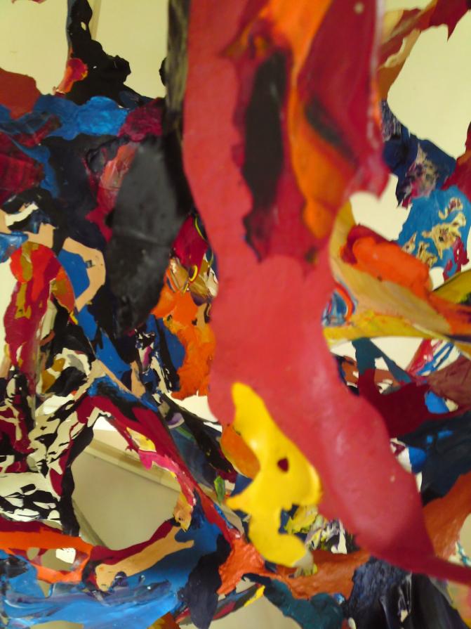 PAINTING WITHOUT SUPPORT three-dimensional 1 ( DETAIL ) 