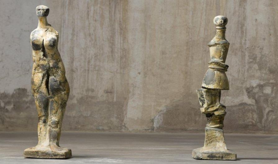 Donna ferita - Figura spezzata