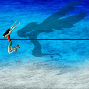 prima giù e poi sù