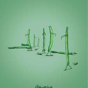 LA CARNEFICINA VEGETARIANA - FAGIOLINI