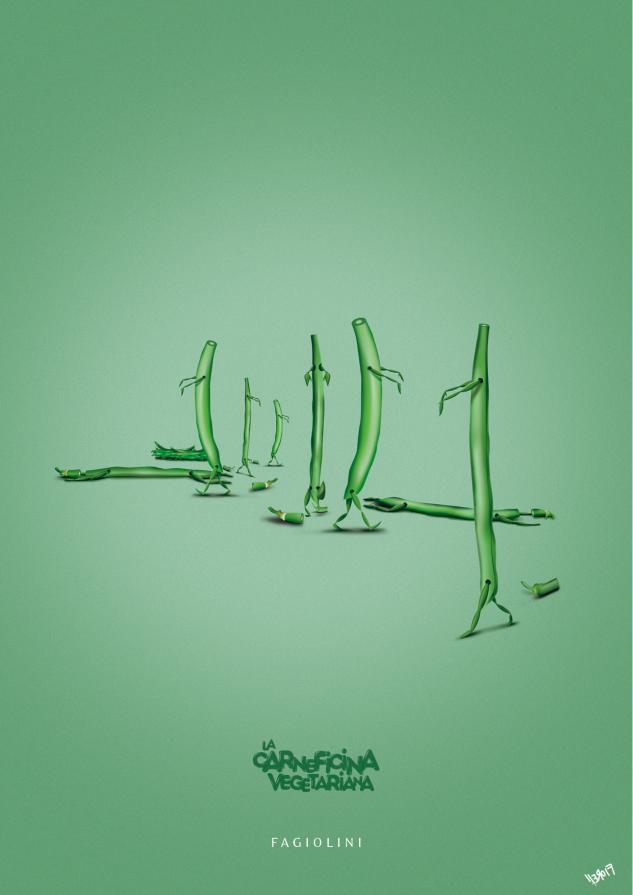 LA CARNEFICINA VEGETARIANA - FAGIOLINI