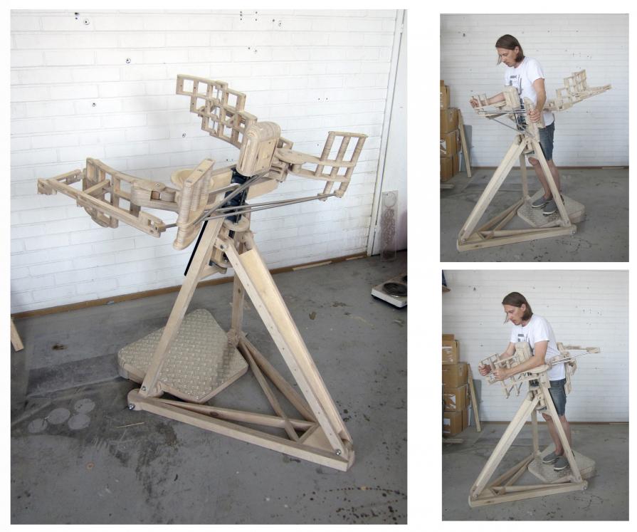 Mechanics of hugging