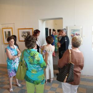 EFFETTO ACQUA, ACQUERELLI E SCULTURE A PALAZZO DUCALE