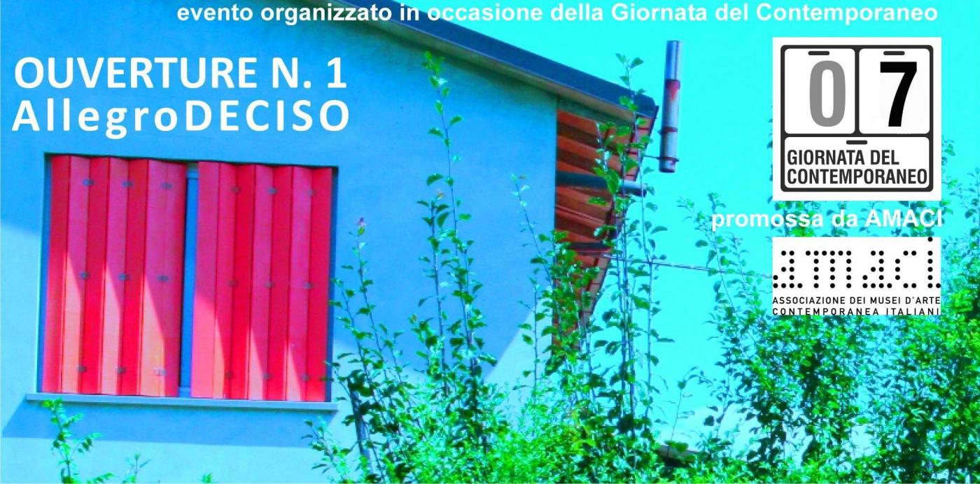 OUVERTURE N. 1_AllegroDECISO.  artisti a casa nel Progetto Gavagai
