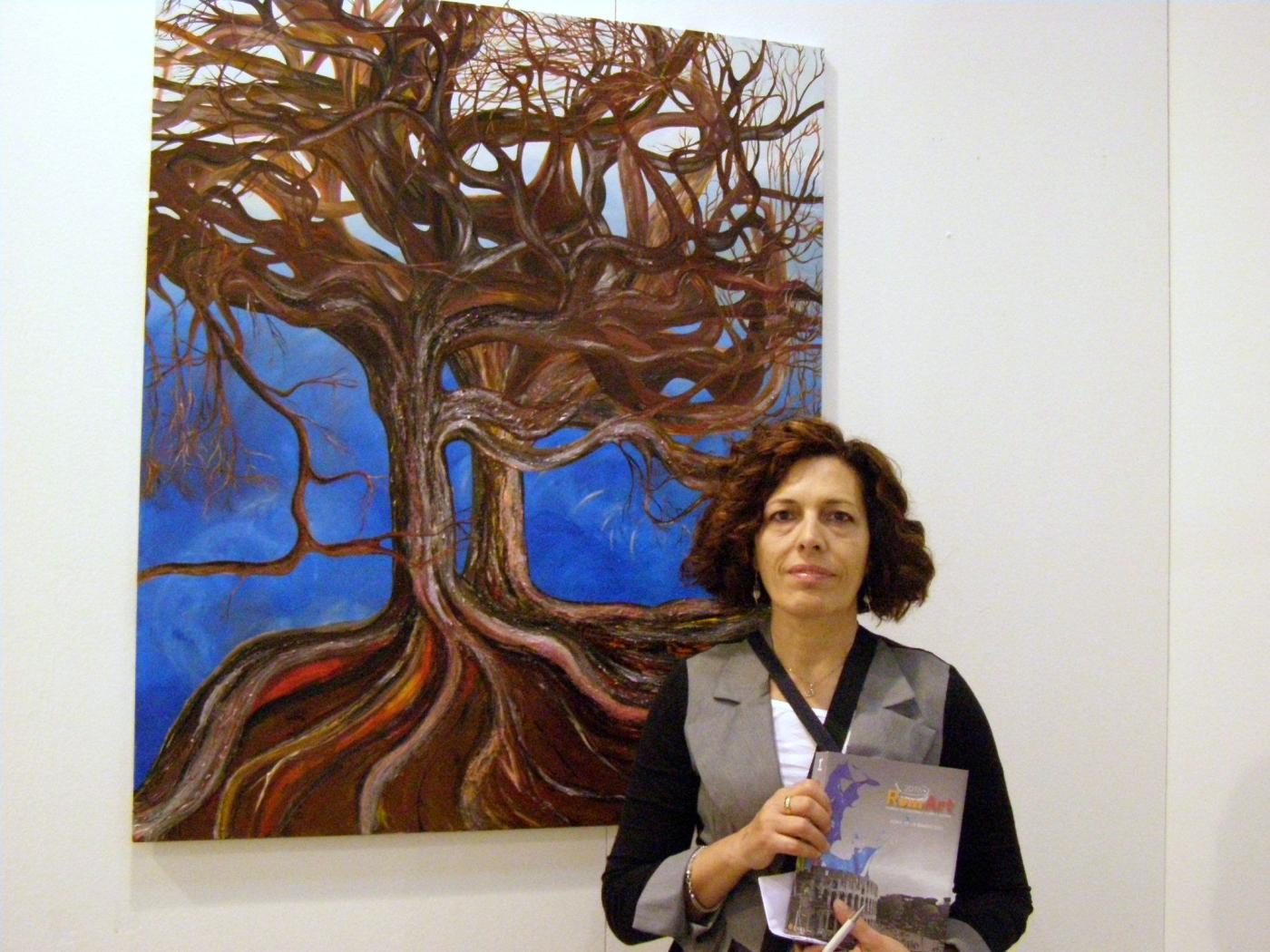 Maristella Angeli participates in RomArt 2015 International Biennial of Contemporary Art and Culture
