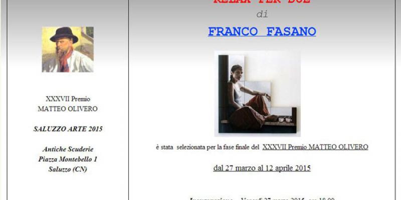Saluzzo Arte - XXXVII Premio Matteo Olivero Saluzzo Arte - XXXVII Premio Matteo Olivero
