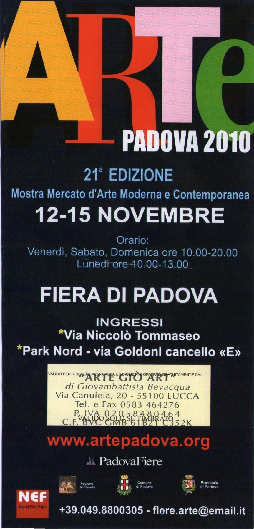 ART FAIR OF PADUA