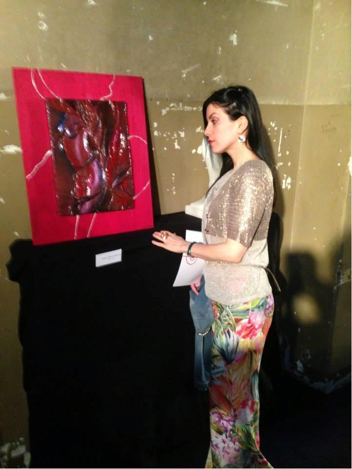 Intervista in occasione della Mostra sul tema della violenza sulle donne. 