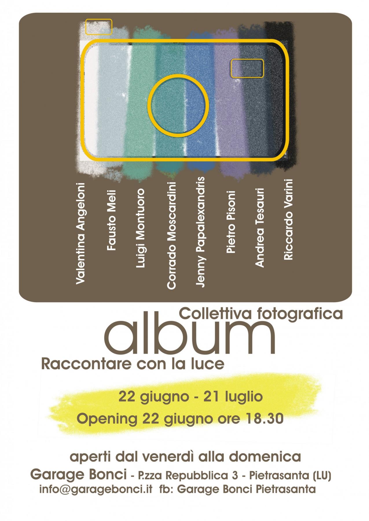 Album-Raccontare con la luce