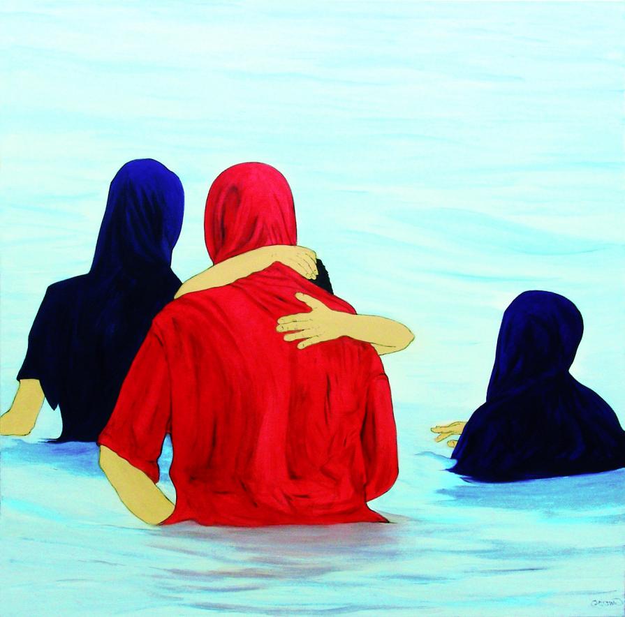 different ways to take a bath 2, abu dhabi