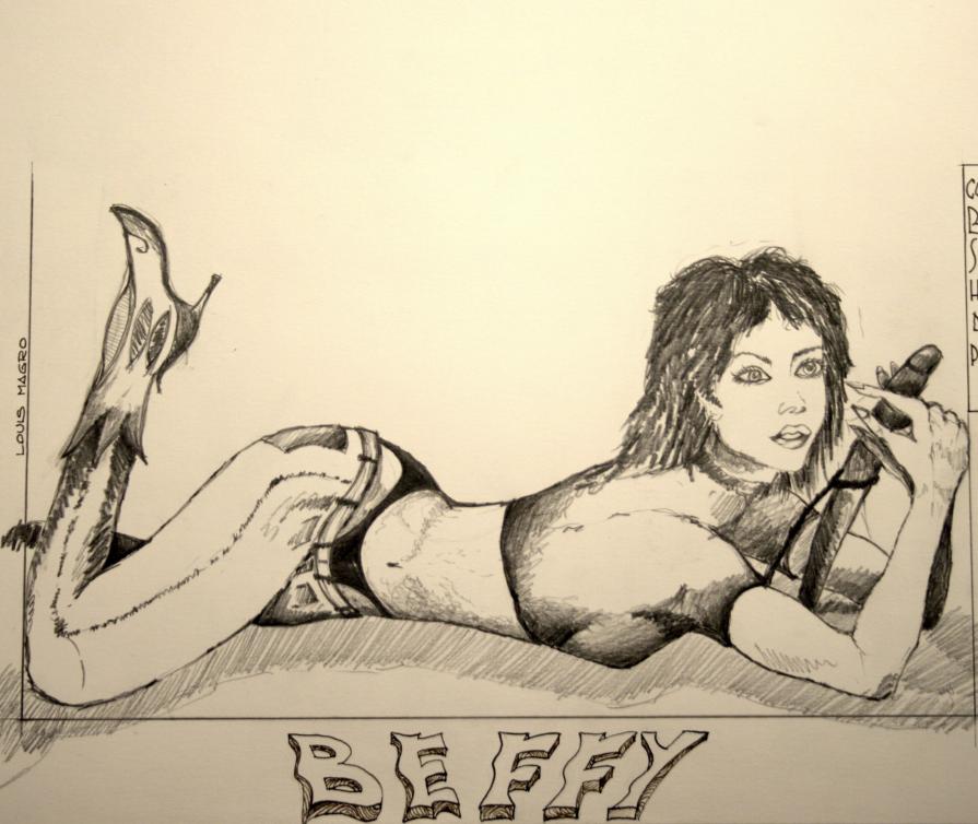 Le avventure di Beffy l'ultima BEFANA (sexy) tav n.8
