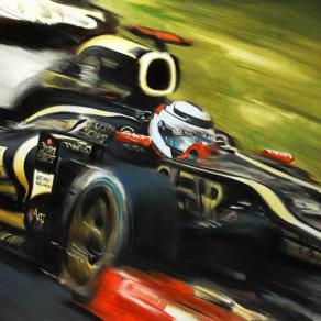 KIMI RÄIKKÖNEN ON LOTUS E20