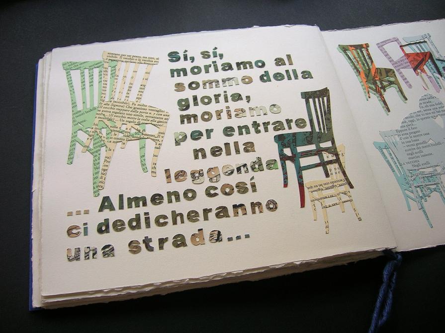 Le sedie (libro d'artista)