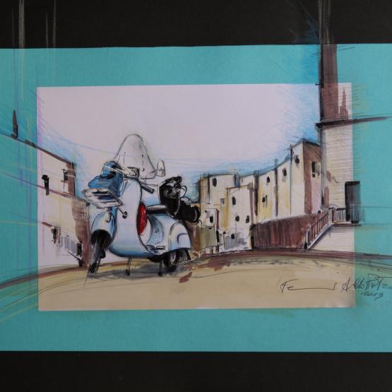 Vespa in mediterraneo 