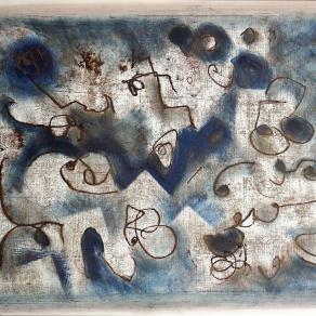 composizione con trame d'oro