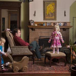 Abby Sees Hugh In The Front Hall