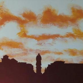 Il cielo sopra Cuneo,da un immagine della mente