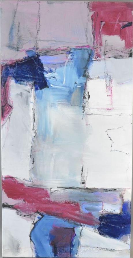 Olivier Steffens – Abstract- olio su tela - 50 x 100 Olivier Steffens – Abstract- olio su tela - 50 x 100