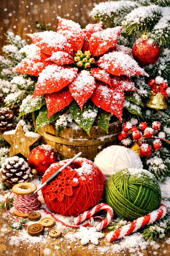 Fili che si intrecciano..storie che prendono forma.. immersi nel candore della neve..