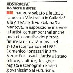 ABSTRACTA IN GALLERIA ARTEARTE.