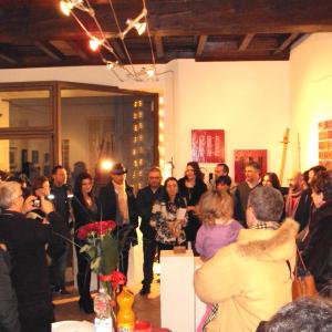 MA QUANTA GENTE C'ERA A QUEST'EVENTO! Regal-Arte 12 artisti in mostra a Mantova.