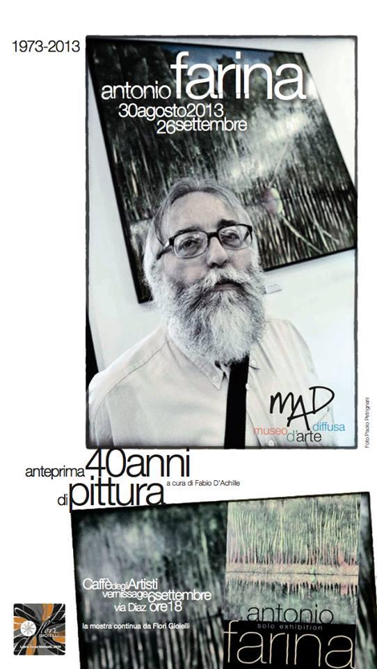 MAD al Caffè degli Artisti - Antonio Farina - Anteprima 40 anni di pittura