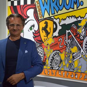 OMAGGIO A ROY LICHTENSTEIN CON IL RIVISITISMO DI FULBER A SANREMO OMAGGIO A ROY LICHTENSTEIN CON IL RIVISITISMO DI FULBER A SANREMO