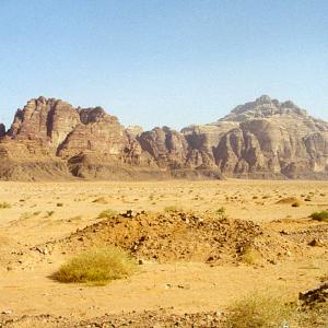 Giordania. Deserto e pietre
