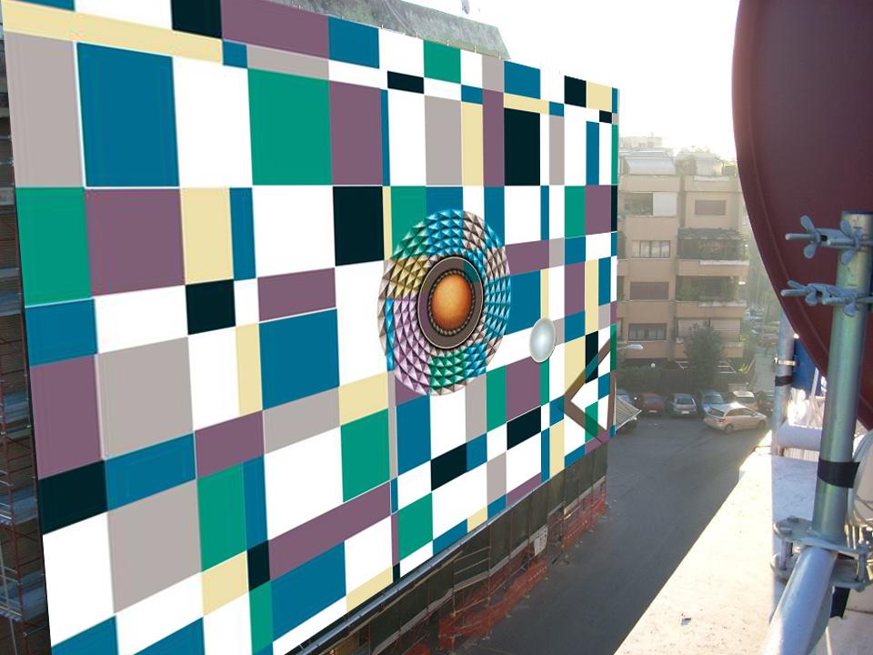 Murales per Studio Ra - Roma - Londra