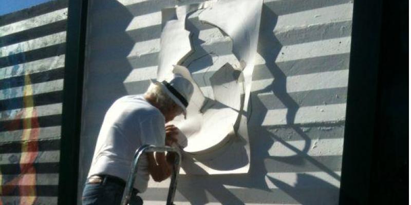 Murales in Viale Paoli a Firenze