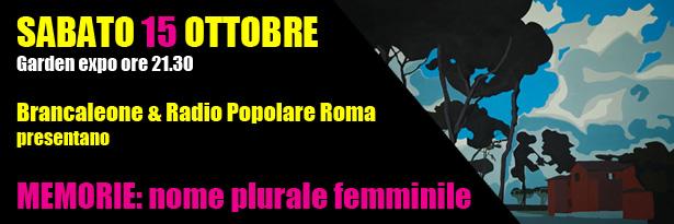 “Memorie: nome plurale femminile”