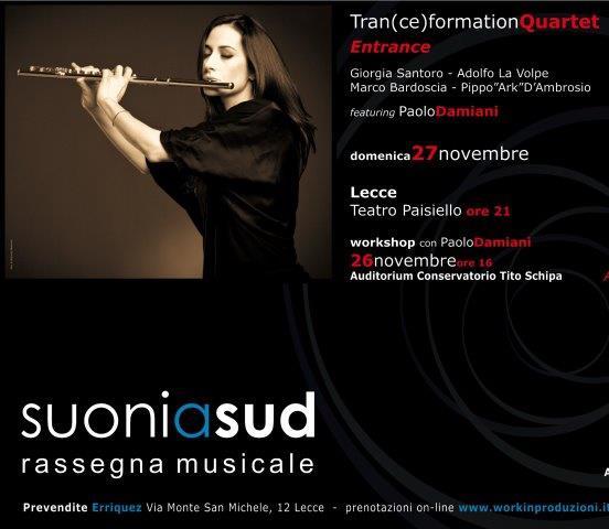 ENTRANCE, mio live painting. Teatro Paisiello di Lecce