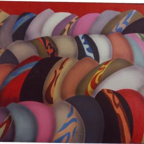 Magma   olio su tela   60x80    2001