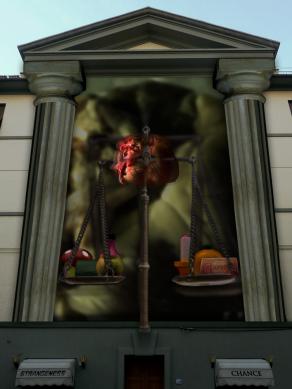 Life_Opoly. Via Lanza, Florence (Italy)