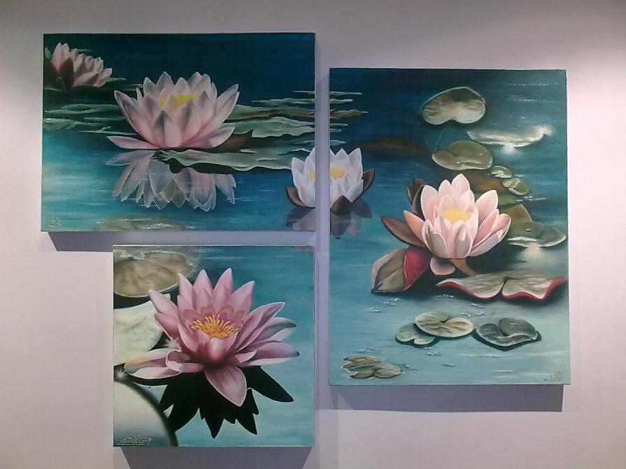 trittico:'' Ninfee''