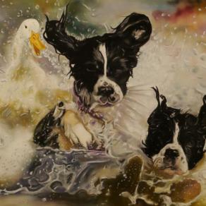 Sguazzare nell'acqua