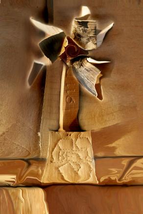 Spunta il sole sul cartone,la luce disegna un mulino aventooooooooooo