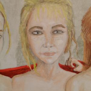 Minute intrattenutesi perché intrigate - SORPRESE nella foto di gruppo - Potenti e indipendenti (particolare)