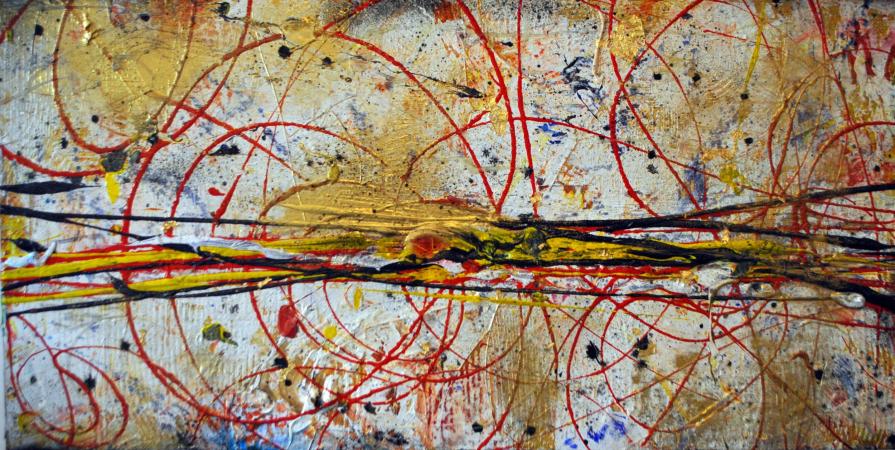 Tecnica mista su tela