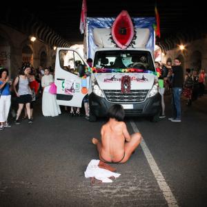 No Expo Pride. Rivendicazione dei diritti LGBT.