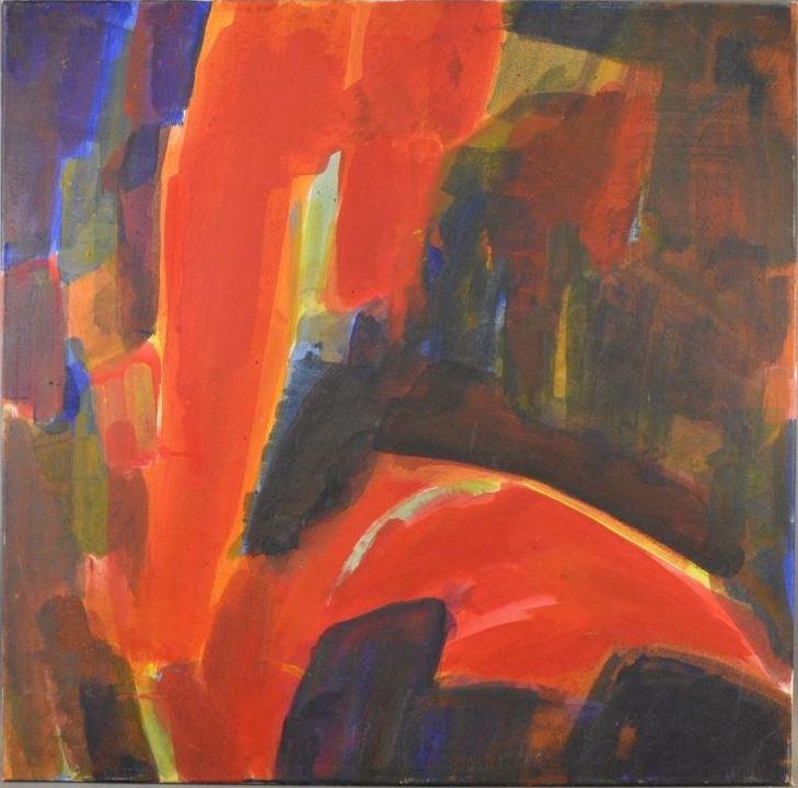 Olivier Steffens – Abstract- olio su tela - 80 x 80 Olivier Steffens – Abstract- olio su tela - 80 x 80