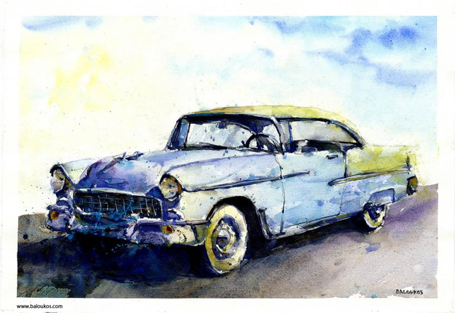 Classic Car Series - 1955 Chevrolet Bel Air