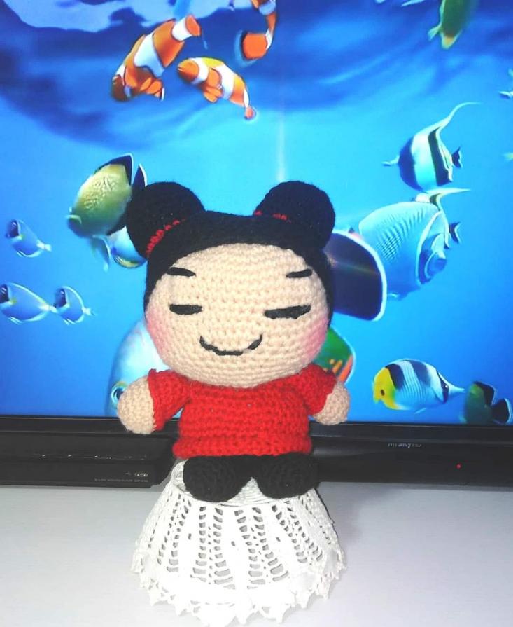 Pucca amigurumi ♥╣[-_-]╠♥