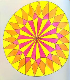 Keep me calm mandala 8