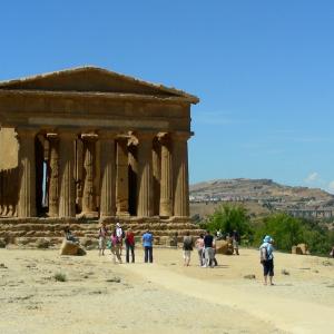 Italia. Sicilia, Agrigento solare