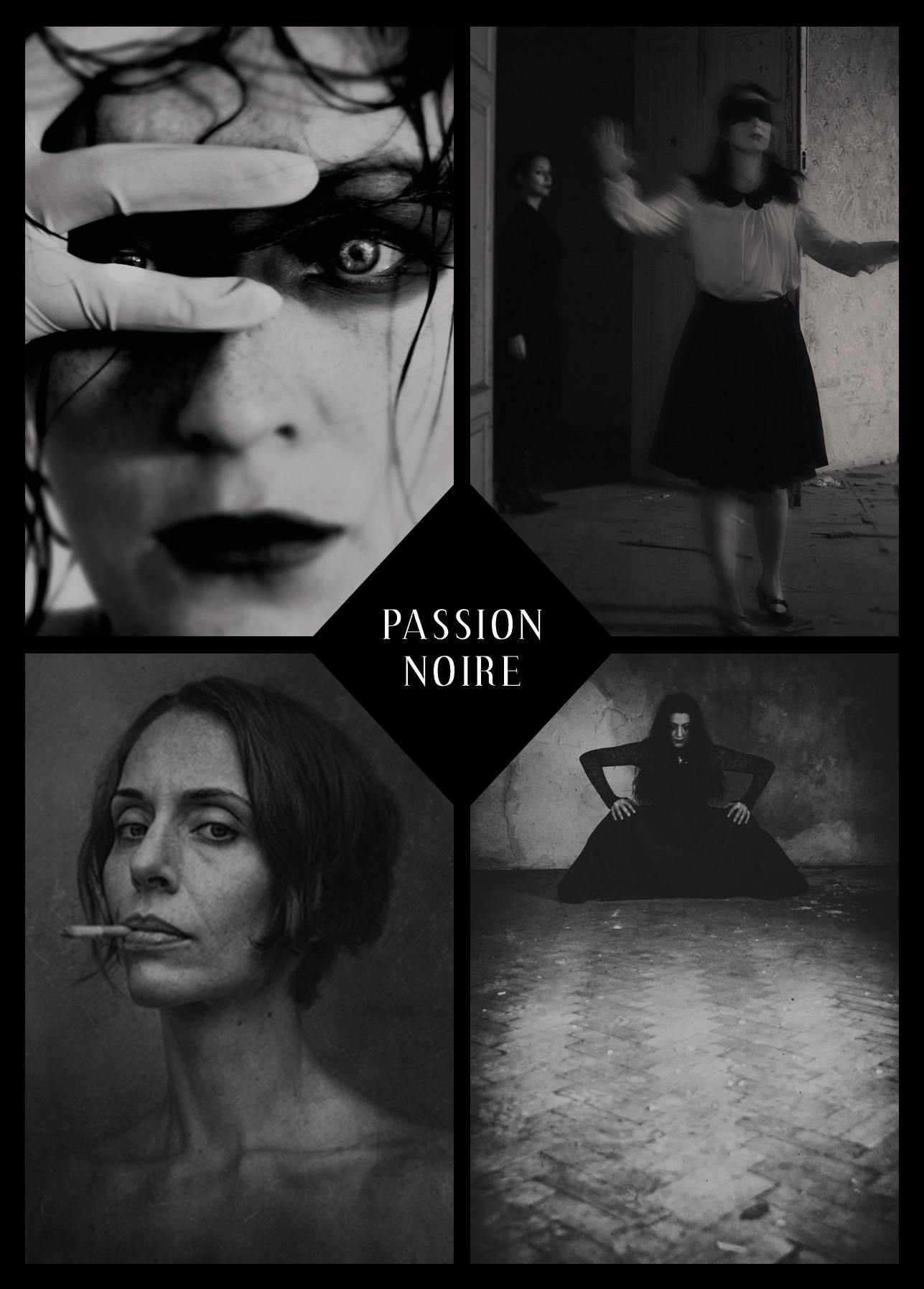 PASSION NOIR - Photoexhibition with Ruben Edelrot, Yulia Kopr, Matthias Lueger and Maria Wagner