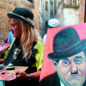 “Verb and image of writing”