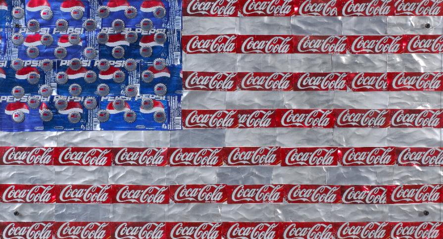 FLAG SODA PEPSI-COLA